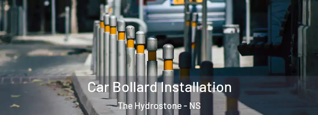 Car Bollard Installation The Hydrostone - NS