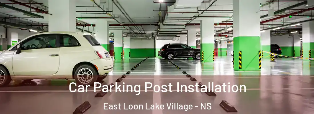Car Parking Post Installation East Loon Lake Village - NS