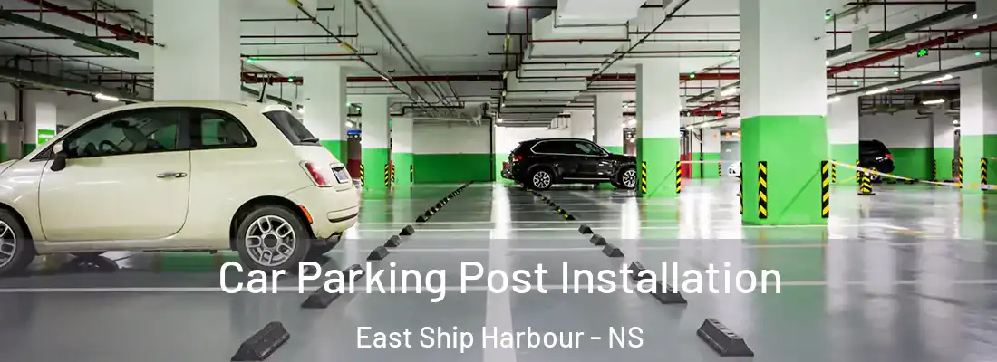 Car Parking Post Installation East Ship Harbour - NS