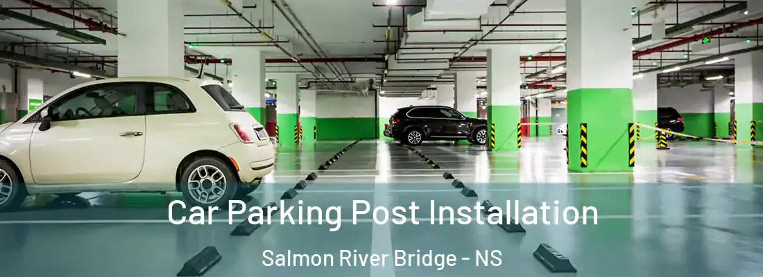 Car Parking Post Installation Salmon River Bridge - NS
