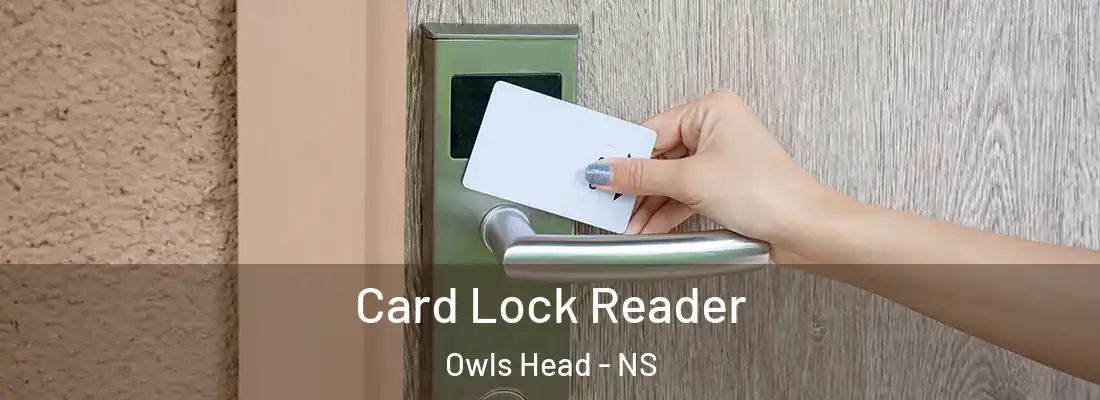  Card Lock Reader Owls Head - NS
