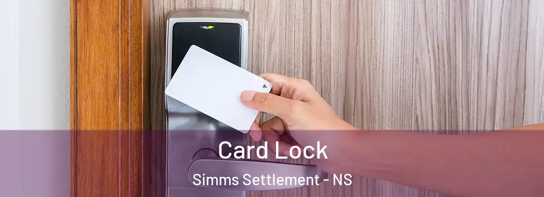 Card Lock Simms Settlement - NS