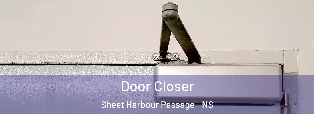  Door Closer Sheet Harbour Passage - NS