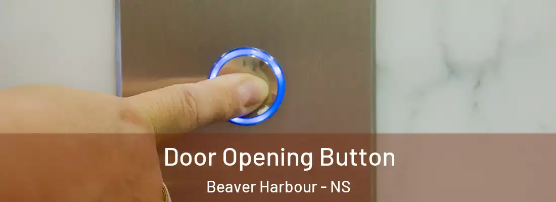 Door Opening Button Beaver Harbour - NS