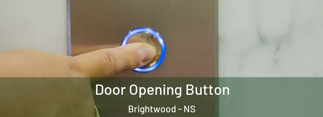  Door Opening Button Brightwood - NS