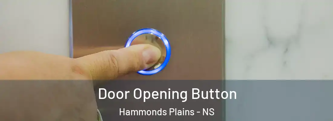  Door Opening Button Hammonds Plains - NS