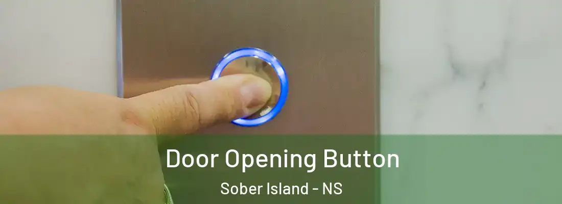 Door Opening Button Sober Island - NS