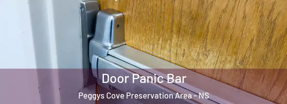 Door Panic Bar Peggys Cove Preservation Area - NS