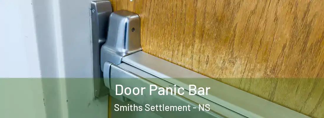  Door Panic Bar Smiths Settlement - NS