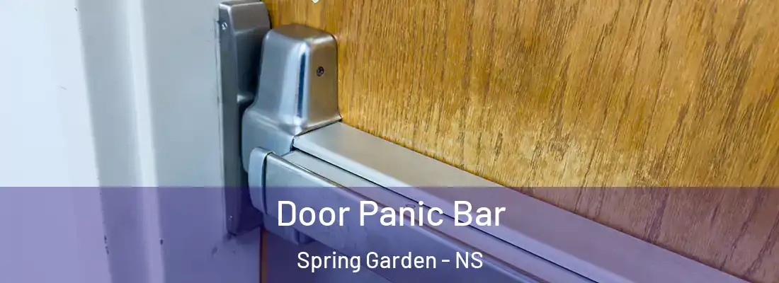  Door Panic Bar Spring Garden - NS