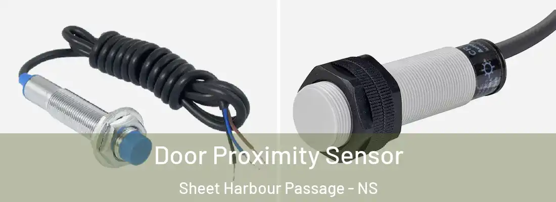 Door Proximity Sensor Sheet Harbour Passage - NS