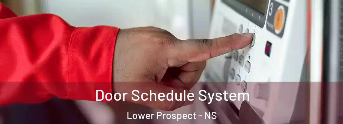 Door Schedule System Lower Prospect - NS