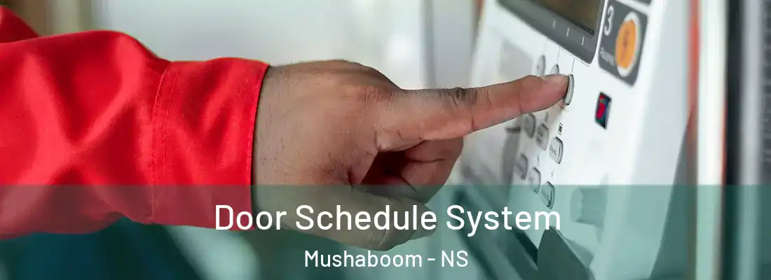 Door Schedule System Mushaboom - NS