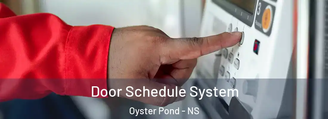 Door Schedule System Oyster Pond - NS
