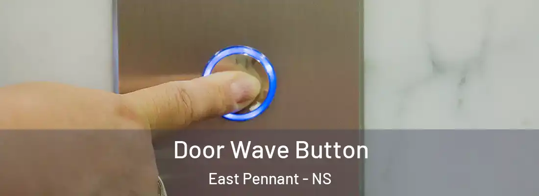Door Wave Button East Pennant - NS