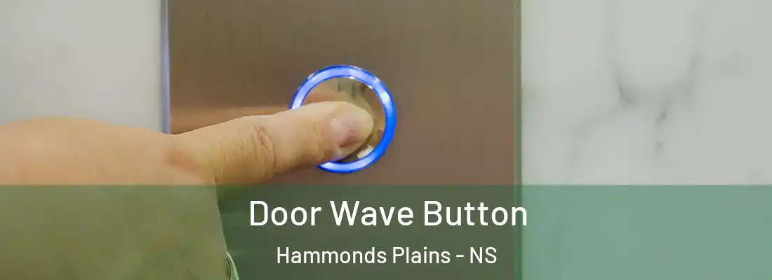 Door Wave Button Hammonds Plains - NS