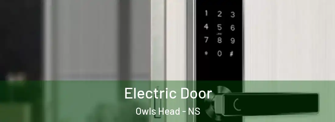 Electric Door Owls Head - NS