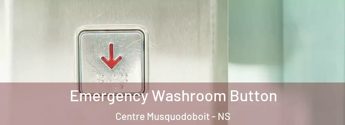 Emergency Washroom Button Centre Musquodoboit - NS