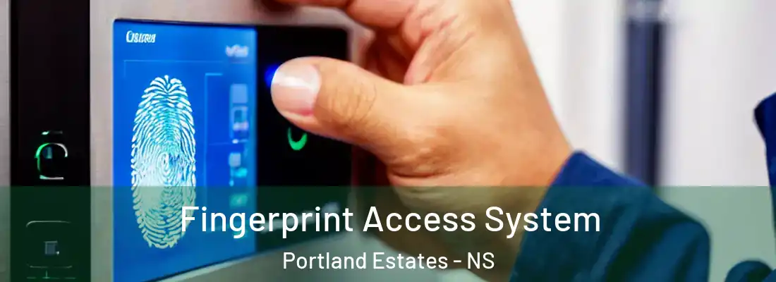 Fingerprint Access System Portland Estates - NS