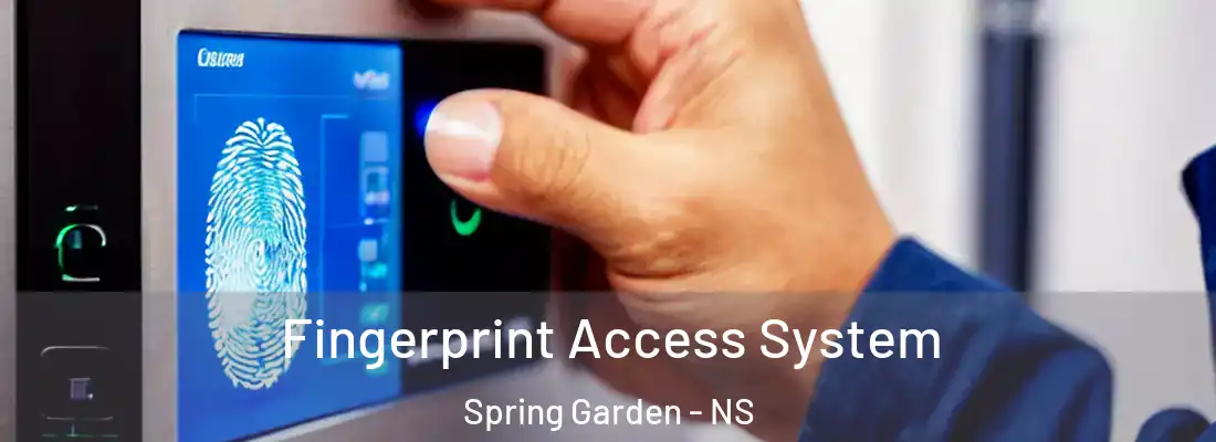Fingerprint Access System Spring Garden - NS