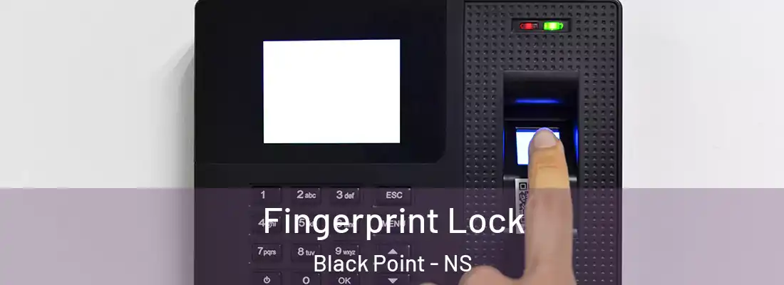 Fingerprint Lock Black Point - NS