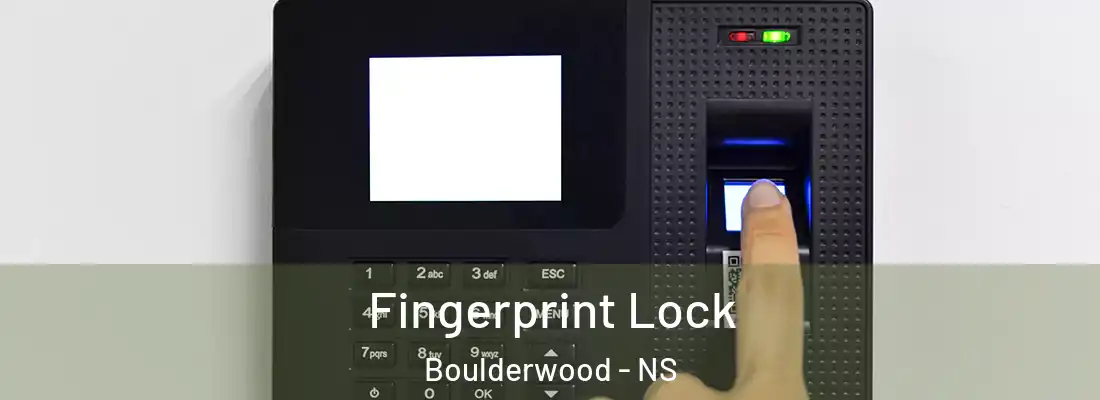  Fingerprint Lock Boulderwood - NS