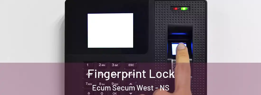 Fingerprint Lock Ecum Secum West - NS