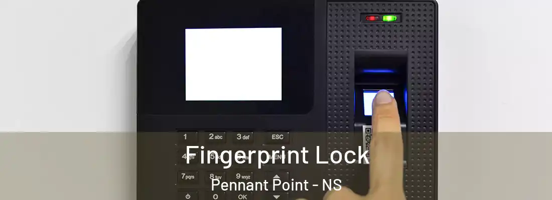 Fingerprint Lock Pennant Point - NS