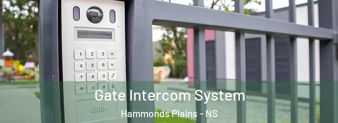 Gate Intercom System Hammonds Plains - NS