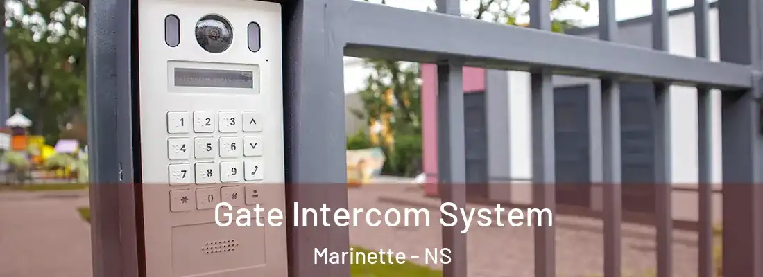Gate Intercom System Marinette - NS