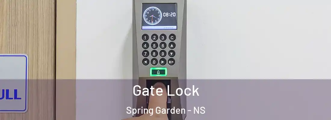 Gate Lock Spring Garden - NS