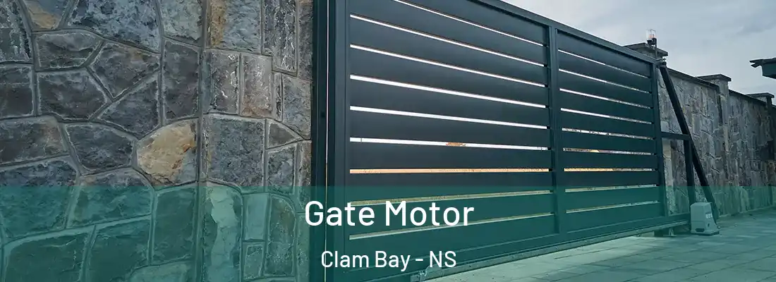 Gate Motor Clam Bay - NS