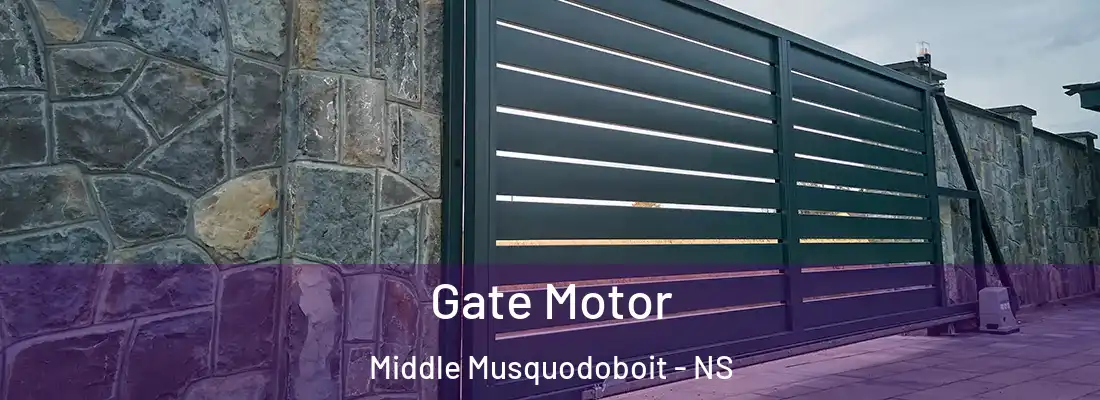 Gate Motor Middle Musquodoboit - NS