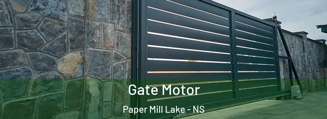 Gate Motor Paper Mill Lake - NS