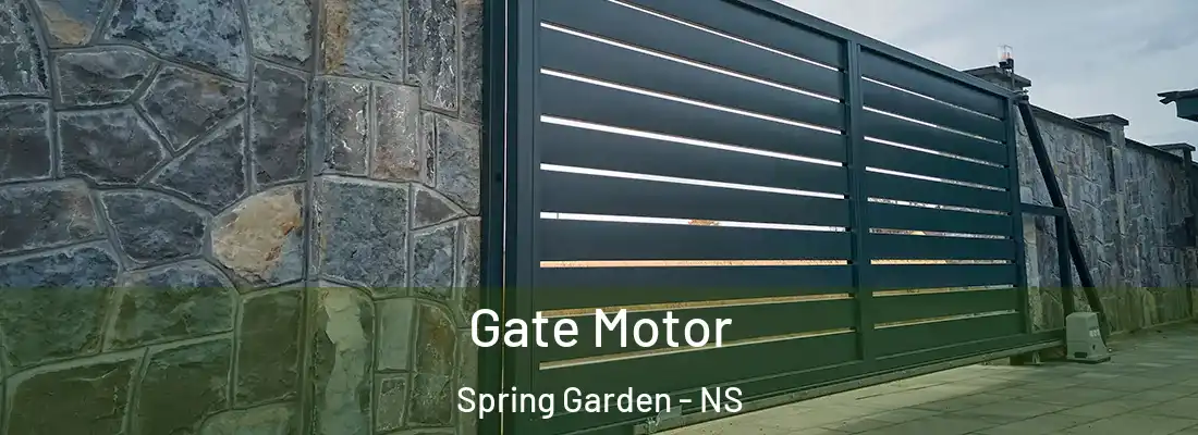 Gate Motor Spring Garden - NS
