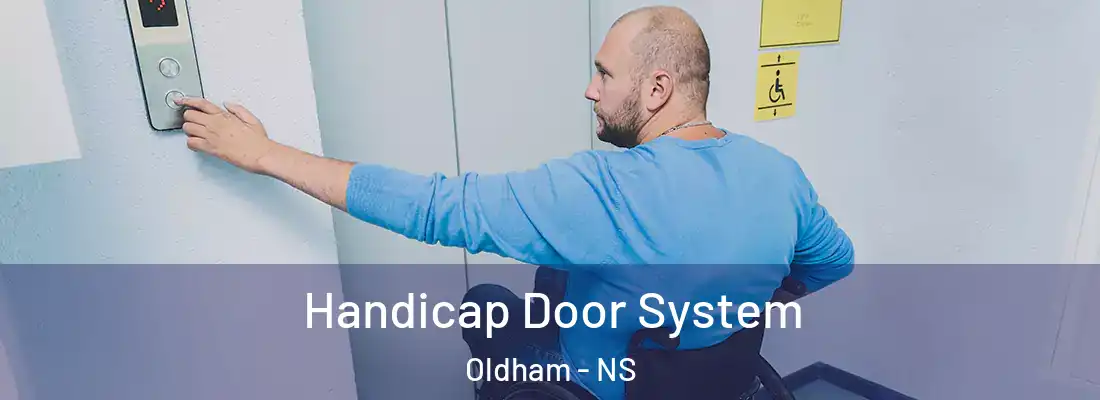 Handicap Door System Oldham - NS