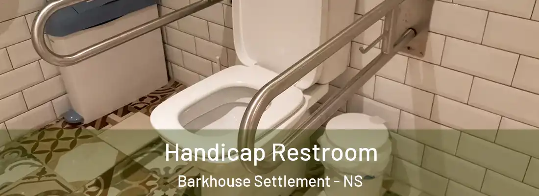 Handicap Restroom Barkhouse Settlement - NS