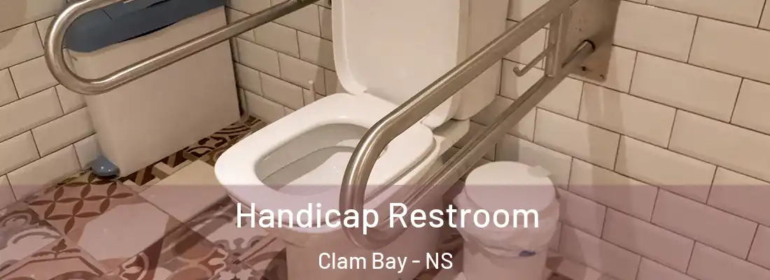 Handicap Restroom Clam Bay - NS