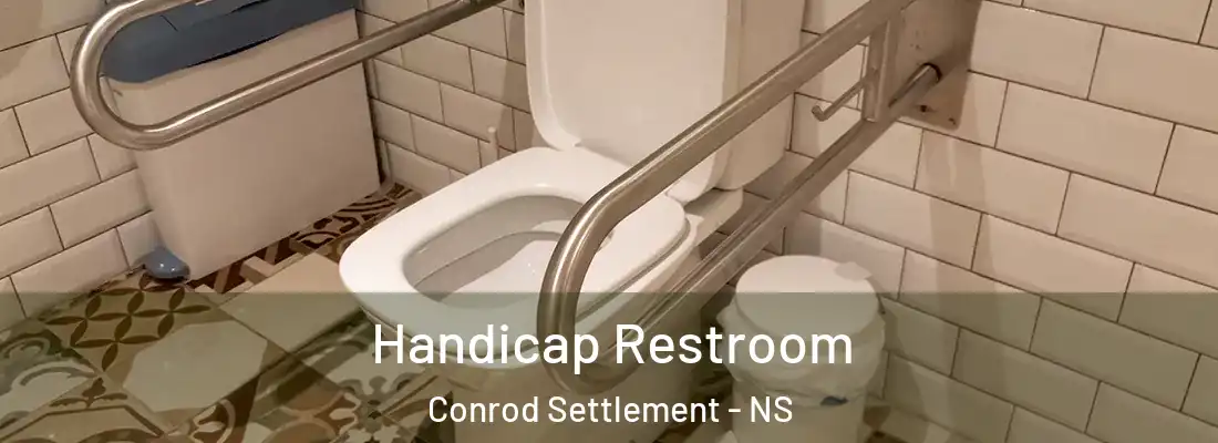 Handicap Restroom Conrod Settlement - NS