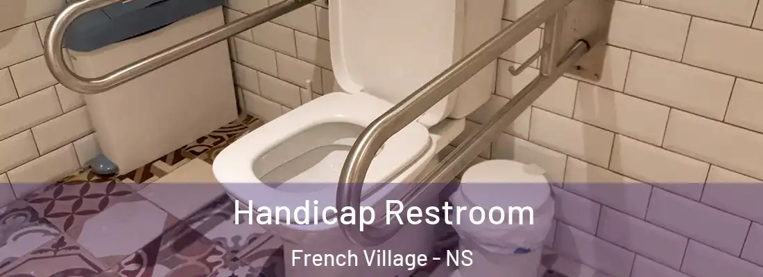 Handicap Restroom French Village - NS