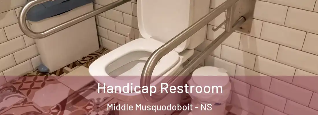 Handicap Restroom Middle Musquodoboit - NS