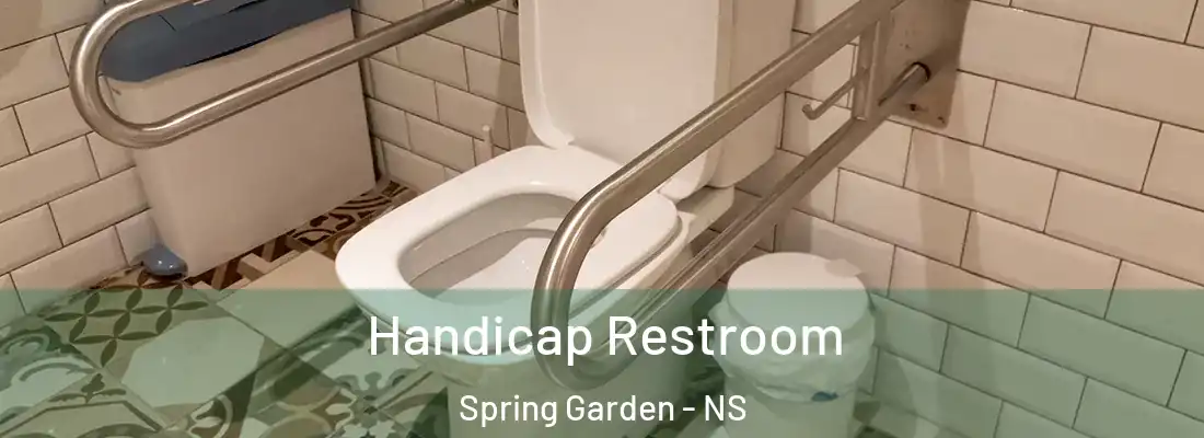 Handicap Restroom Spring Garden - NS