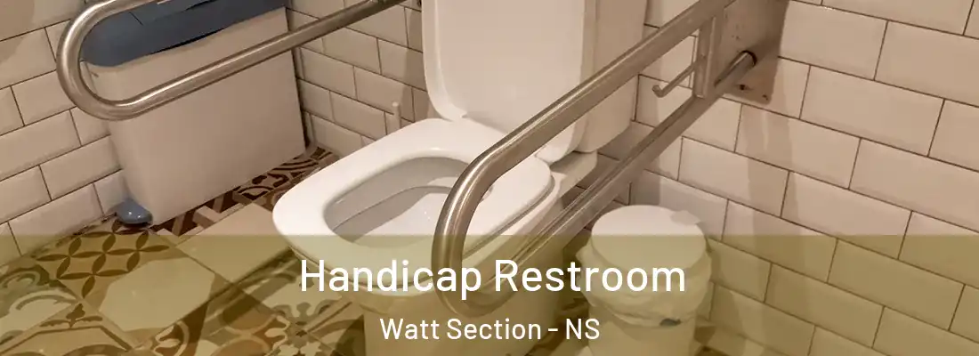  Handicap Restroom Watt Section - NS