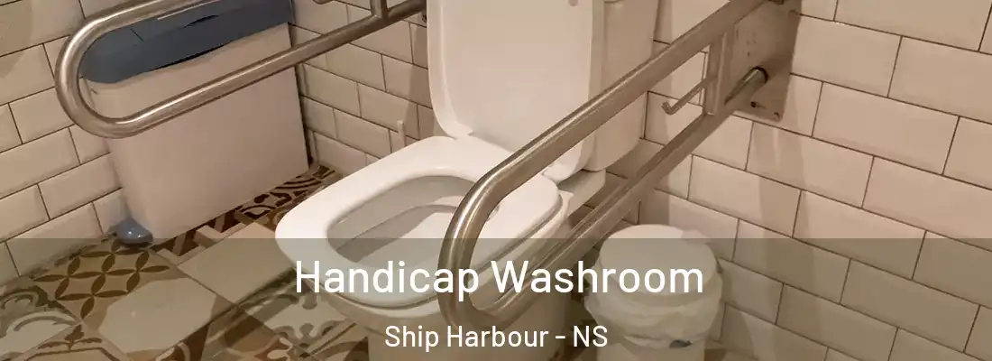 Handicap Washroom Ship Harbour - NS