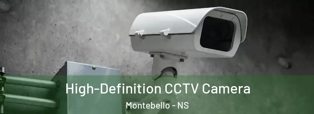 High-Definition CCTV Camera Montebello - NS