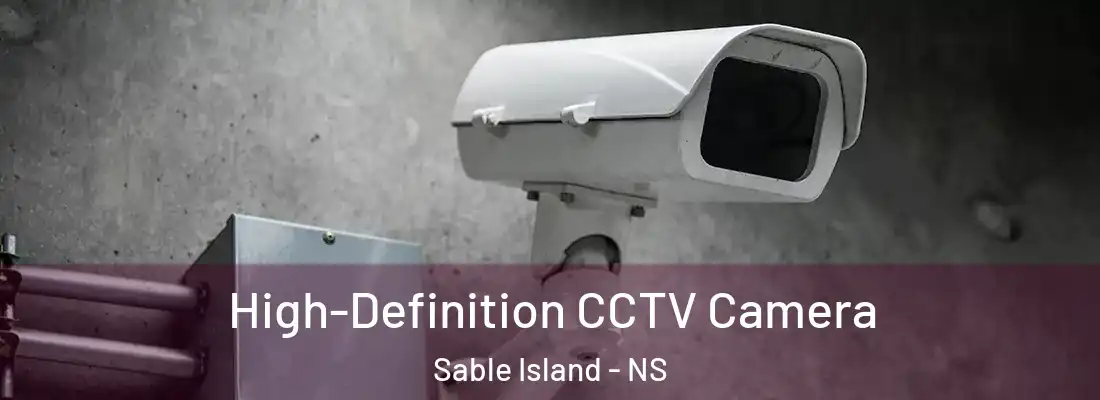  High-Definition CCTV Camera Sable Island - NS