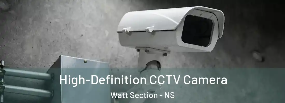  High-Definition CCTV Camera Watt Section - NS