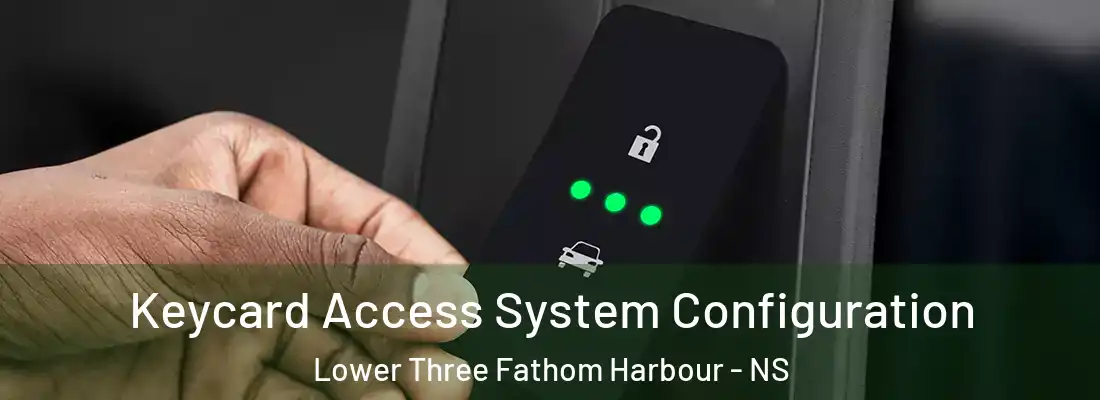 Keycard Access System Configuration Lower Three Fathom Harbour - NS