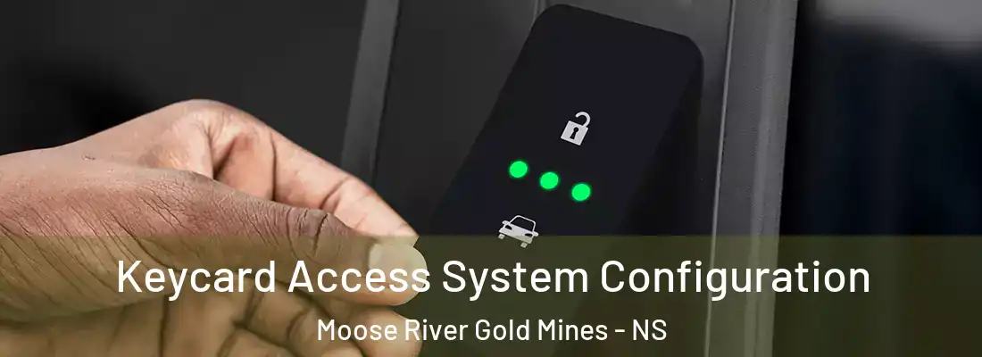 Keycard Access System Configuration Moose River Gold Mines - NS