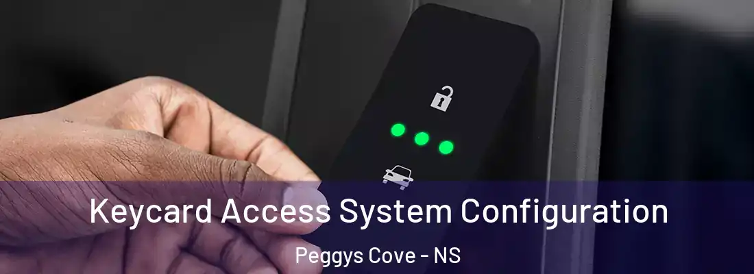Keycard Access System Configuration Peggys Cove - NS